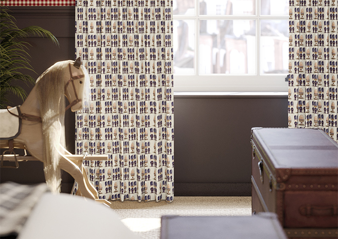 Kings Breakfast, Eggs Prince - Made to Measure Curtains - Image 5